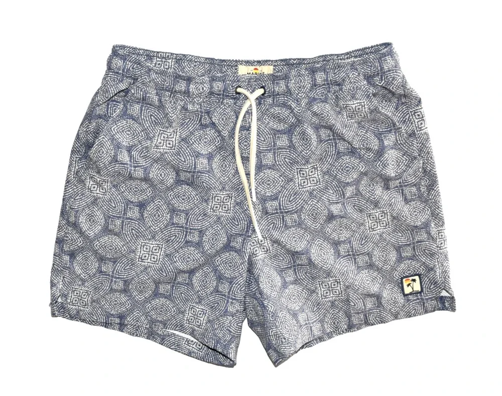 A5 NWOT MARINE LAYER Mechanical Stretch Mesh Lining Swim Shorts Trunks Size S